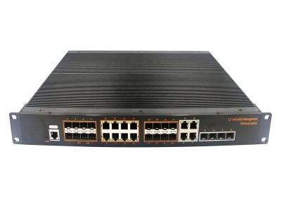 YH600-2012GS-M-SFP管理型工業交換機