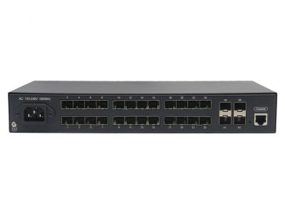 4萬兆光24光三層管理型